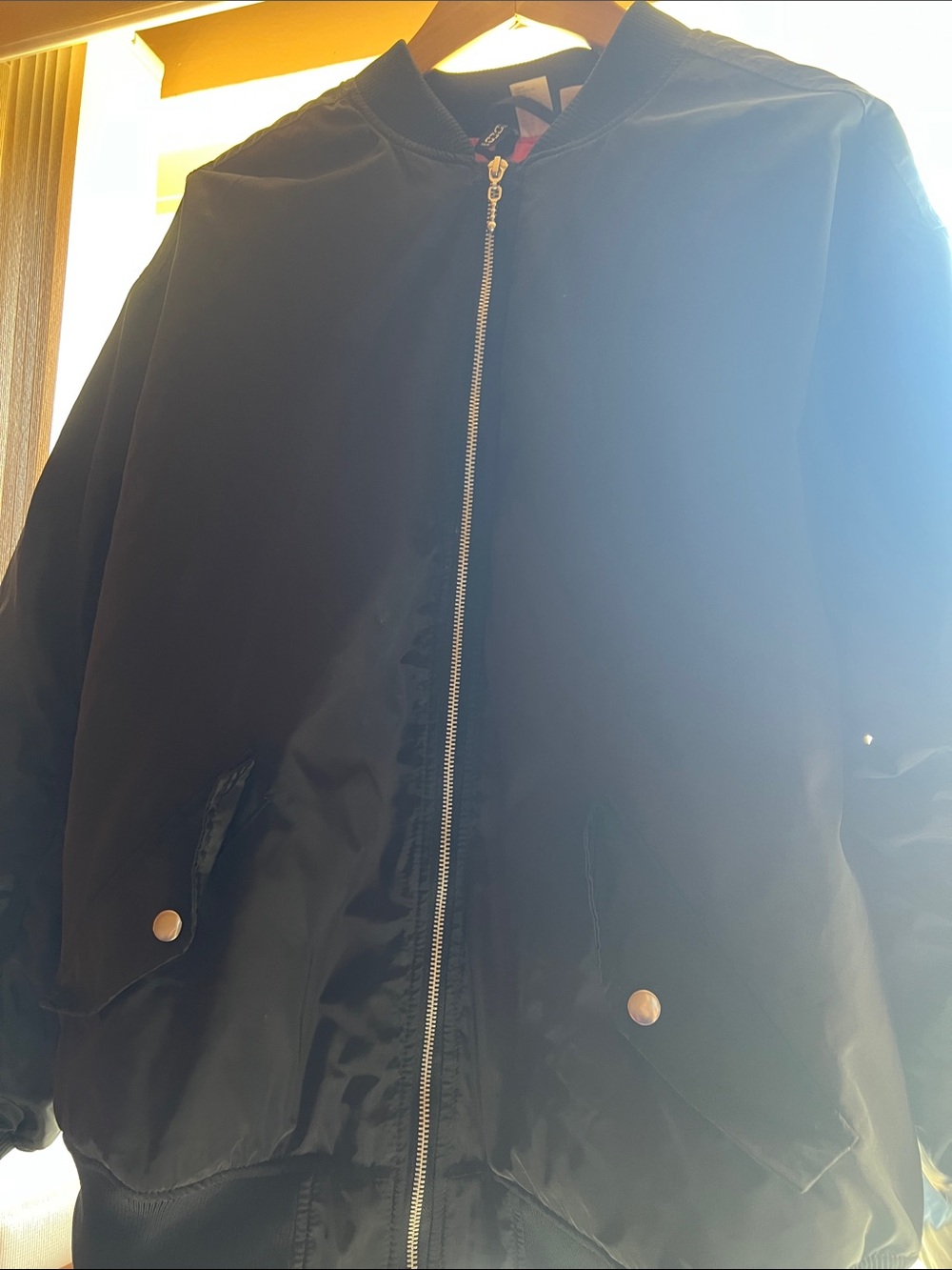NIRVANA Black Jacket with Multicolor Angel Graphic. NWT - Picture 8 of 10
